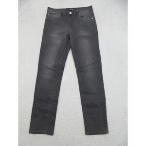 Joes Jeans Skinny Stretch Girls 14 Gray Charcoal Wash Mid Rise Minimalist Casual